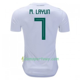 Koszulka Meksyk M.Layun 7 Wyjazdowe Koszulki Piłkarskie Mistrzostwa Świata 2018